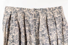 Fortuny Classic Damask Printed Cotton Drapery Panels