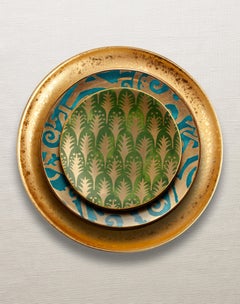 Fortuny Piumette Canape Plates (Set of 4)
