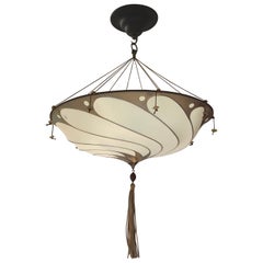 Lustre Fortuny Scudo en soie