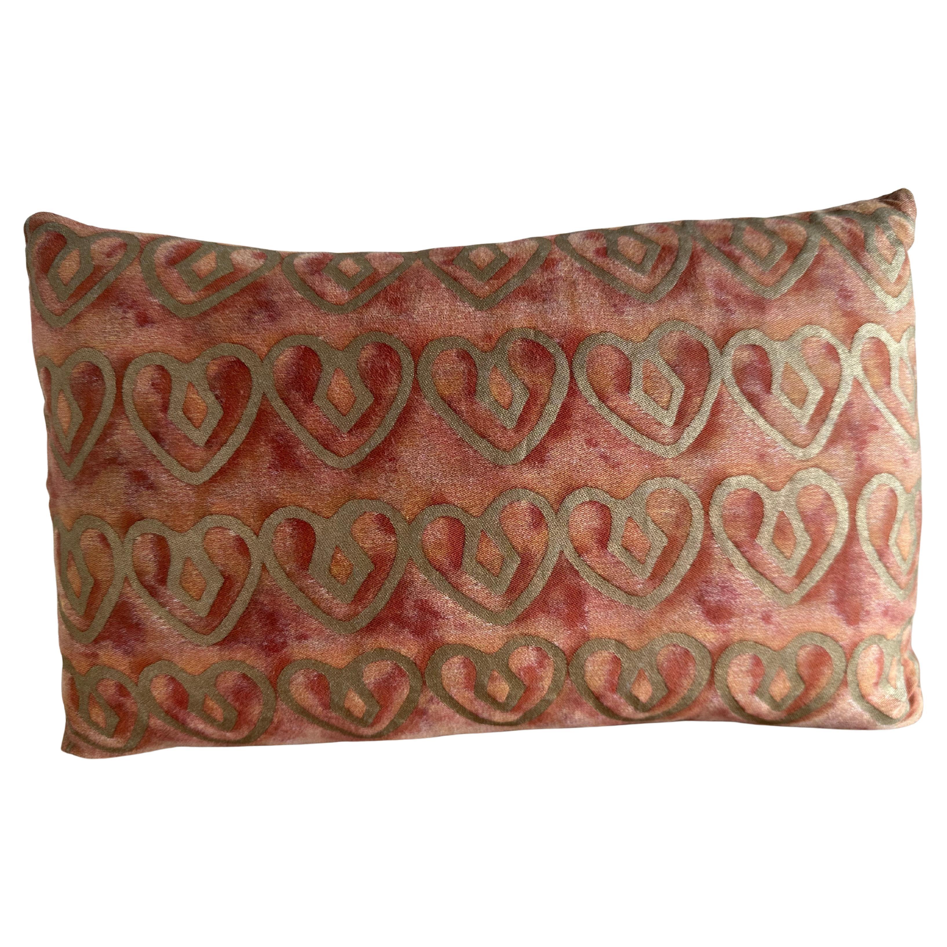 Fortuny Textile Lumbar Pillow