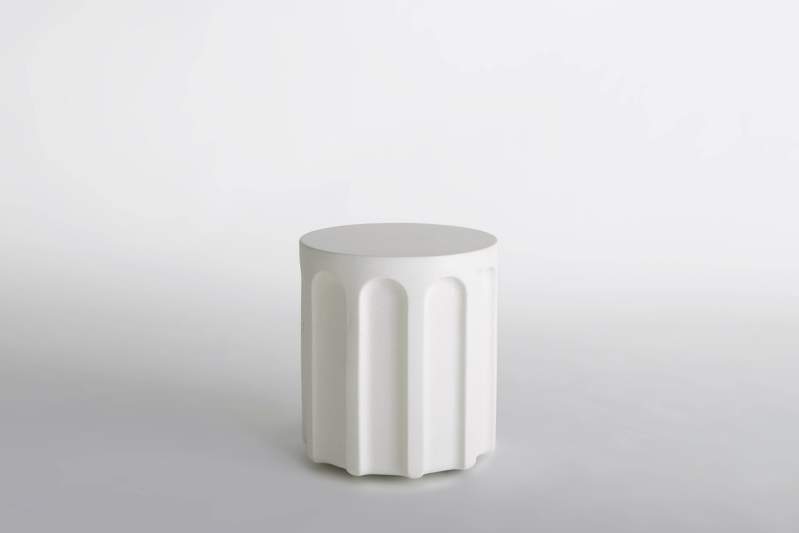 Modern Forum Side Table by Phase Design For Sale