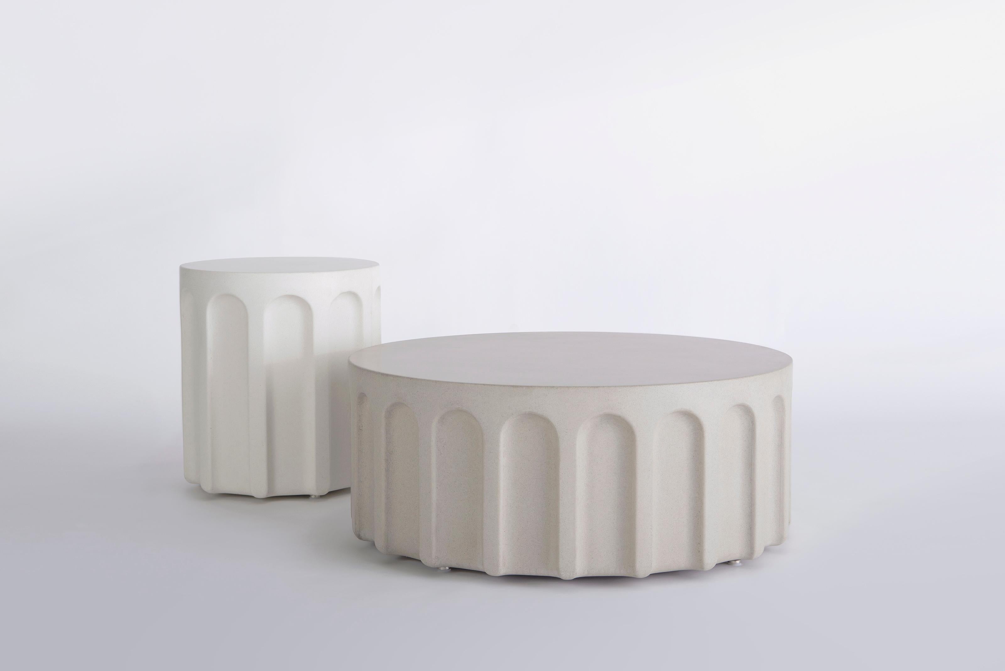 Contemporary Forum Side Table by Phase Design For Sale