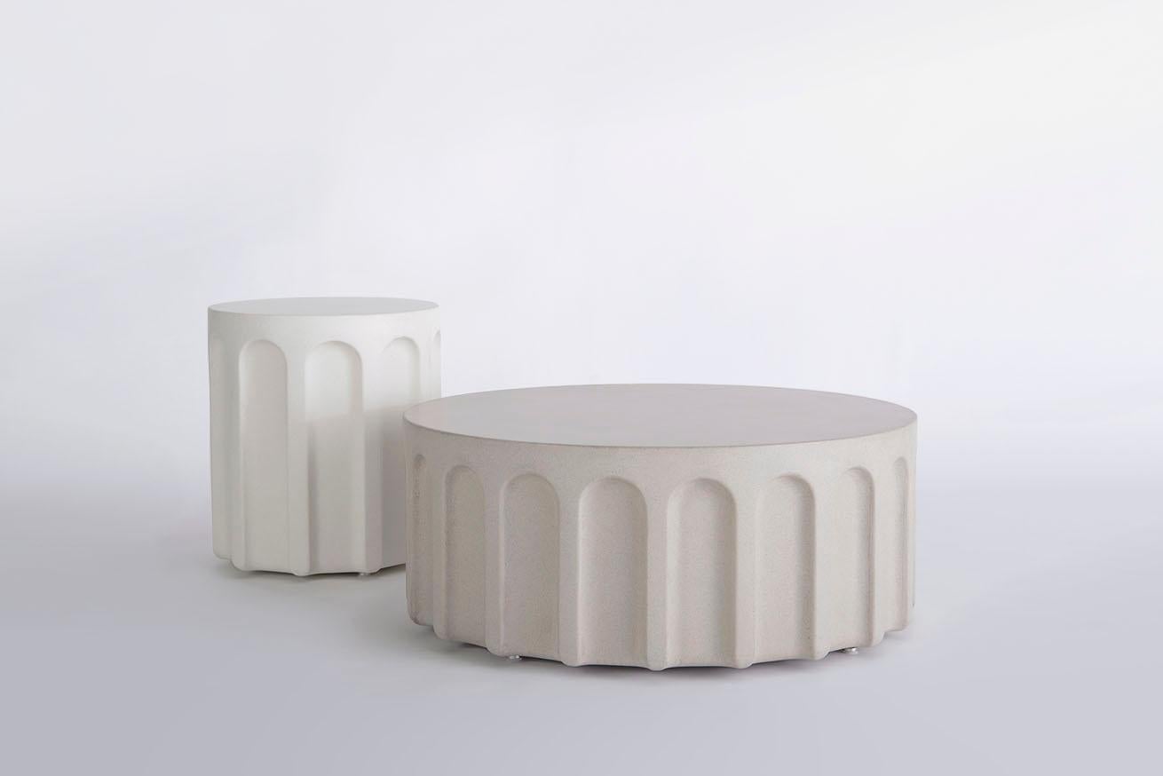 Contemporary Forum Side Table by Phase Design For Sale