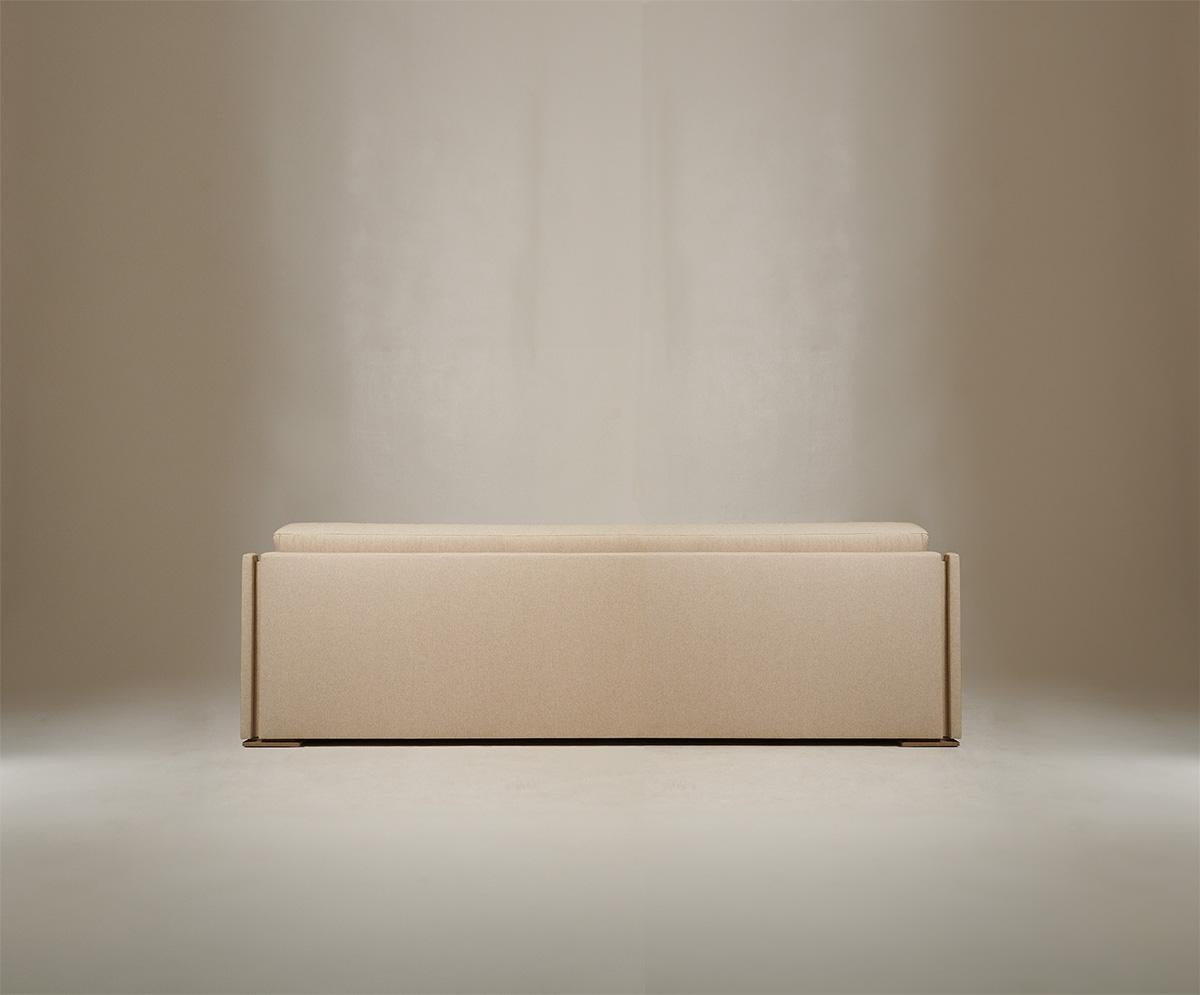Upholstery Forum Sofa, Contemporary, Sculptural and Modern For Sale