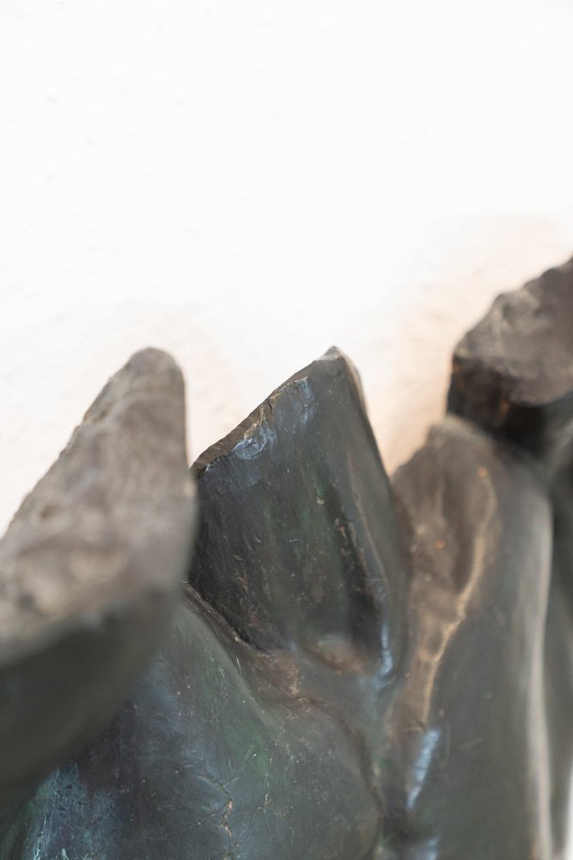 Moderne Force et fragilité, 1980, terre cuite en vente