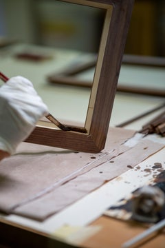 Forziere Rovere Contemporary Chest Safe in Grey Oak by Agrest