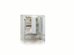 Forziere Ore Bianche White Chest with Nine Watch Winders