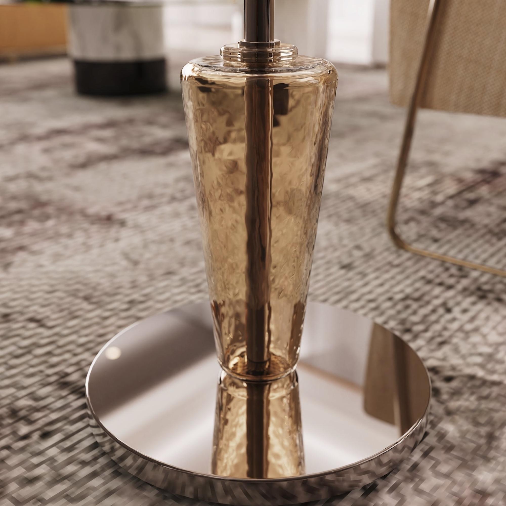 FOSCARI Moderne Stehleuchte Handgefertigtes Design Muranoglas (Metall) im Angebot