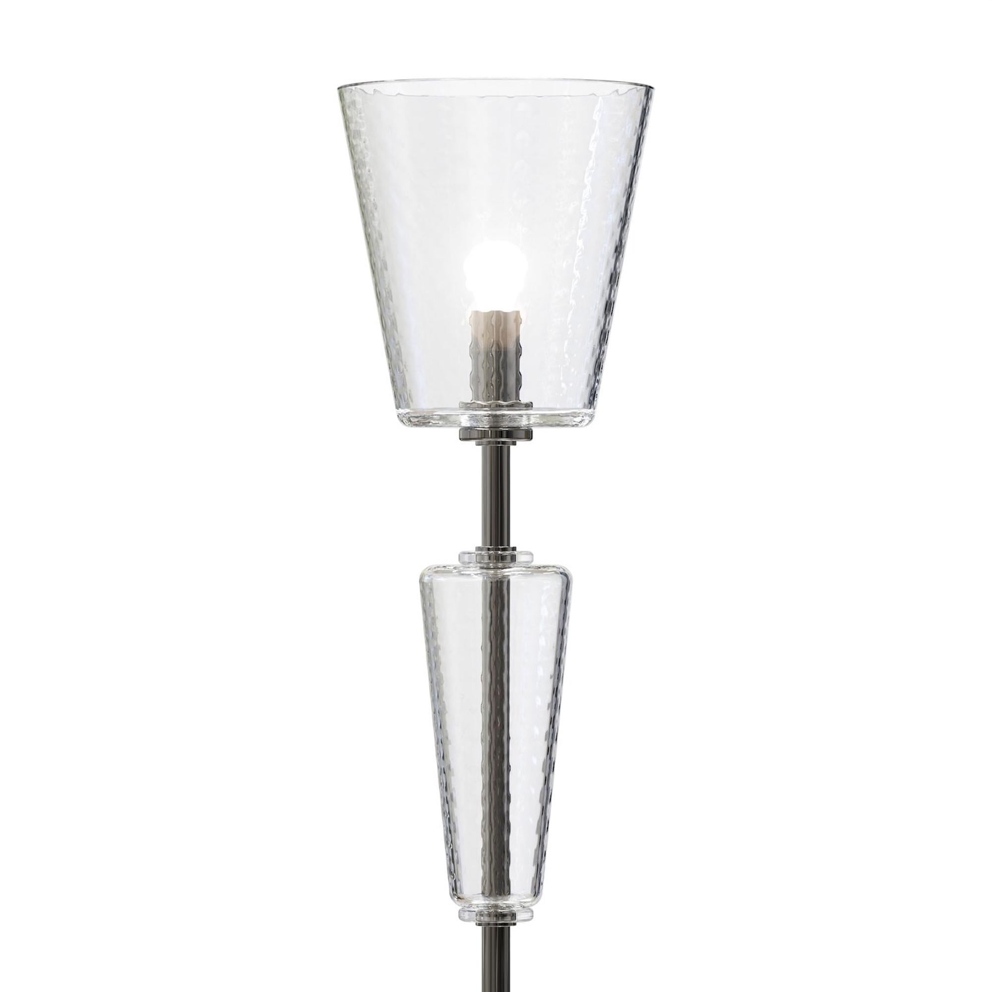 FOSCARI Moderne Stehleuchte Handgefertigtes Design Muranoglas im Angebot 3