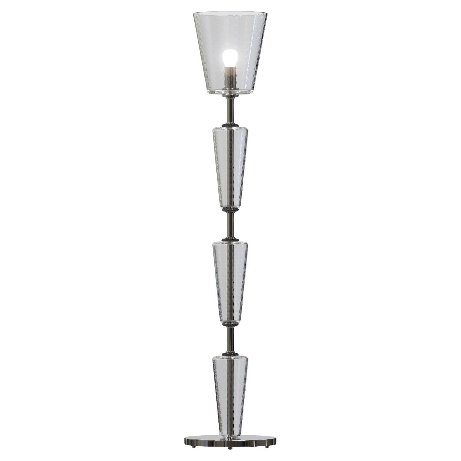 FOSCARI Moderne Stehleuchte Handgefertigtes Design Muranoglas