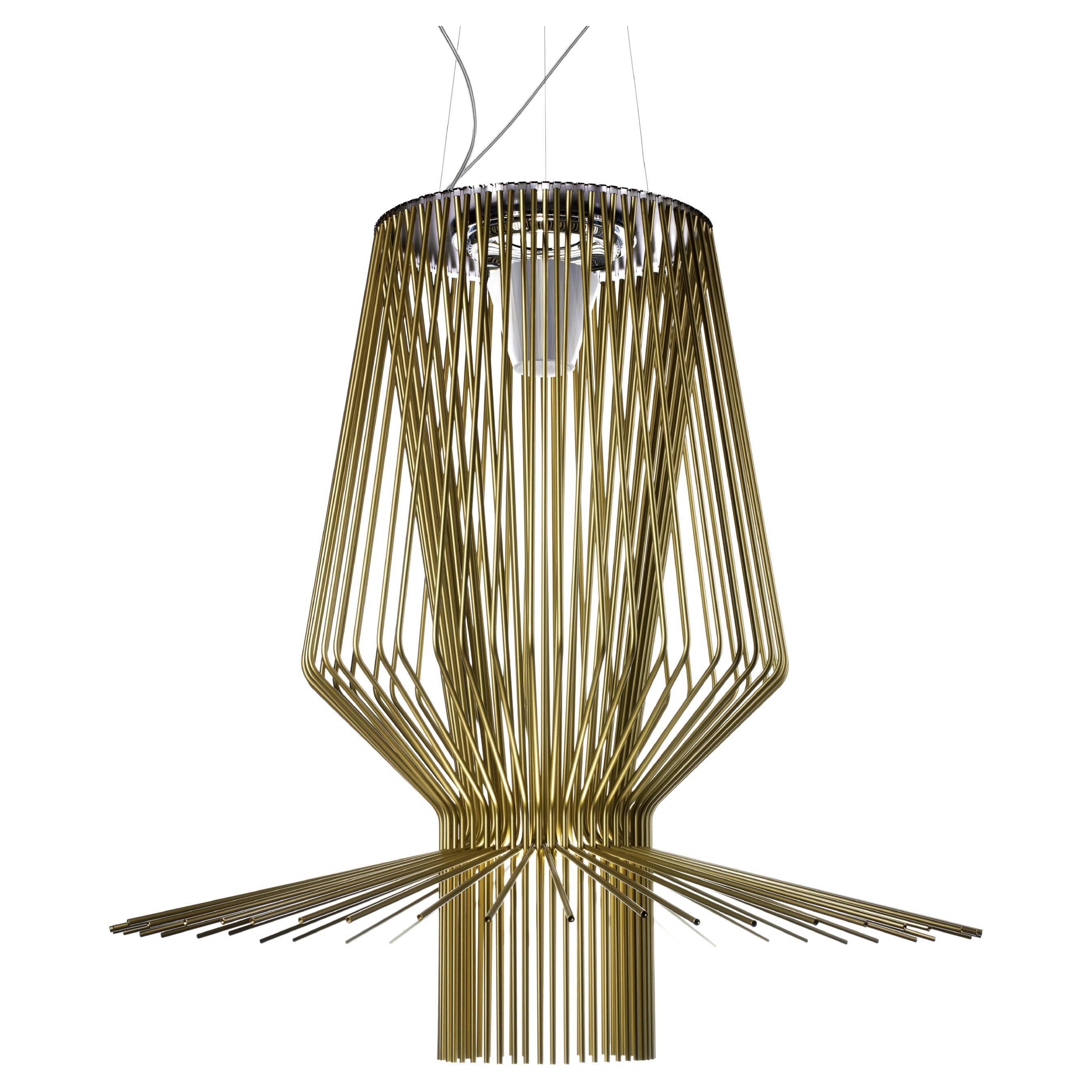 Foscarini Allegro Assai LED Suspension Lamp by Atelier Oi For Sale