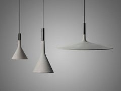 Foscarini Aplomb Large Suspension in Brown by Lucidi and Pevere