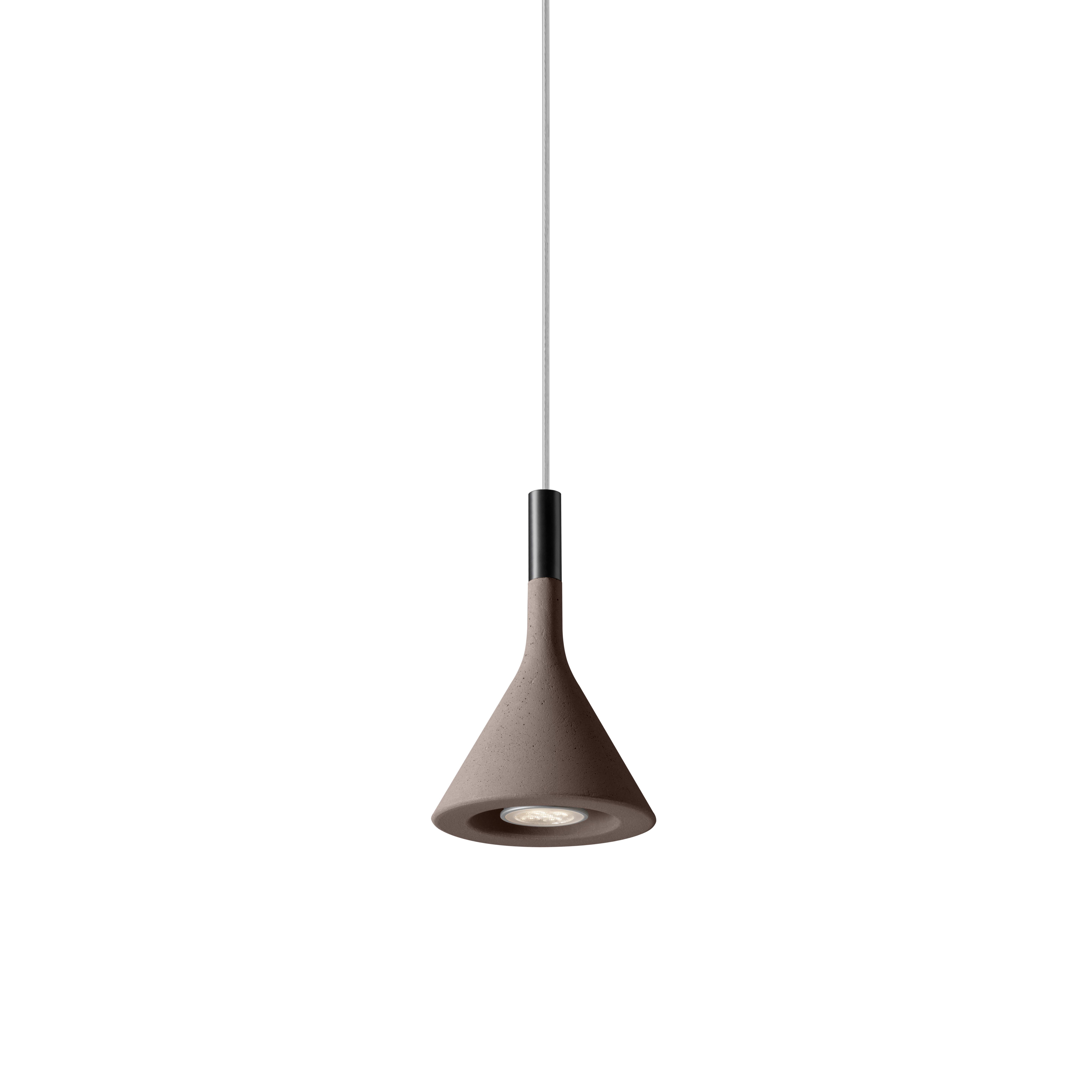 Foscarini Aplomb Large Suspension in Grey by Lucidi and Pevere For Sale 4
