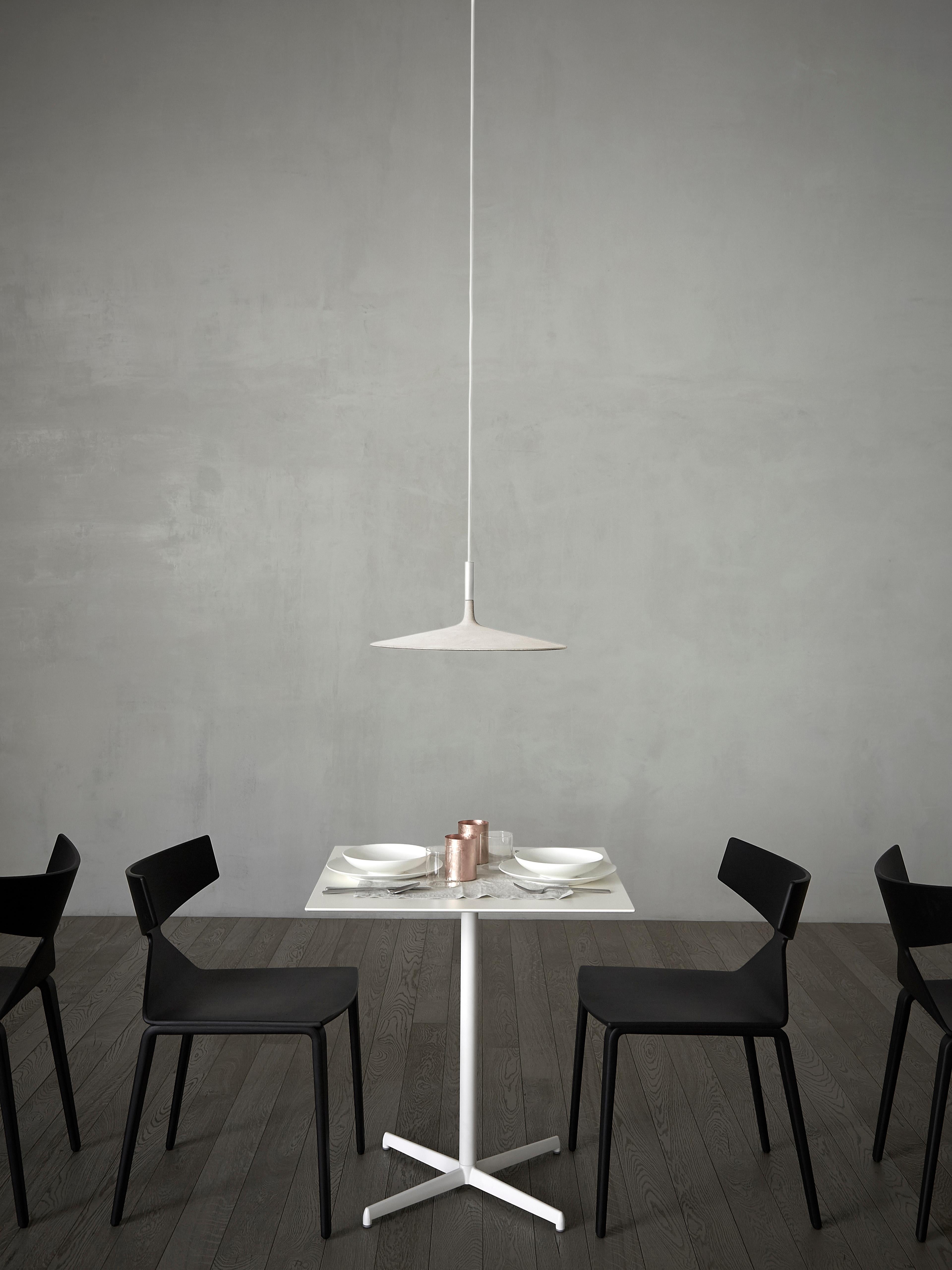 Modern Foscarini Aplomb Large Suspension in White by Lucidi and Pevere For Sale