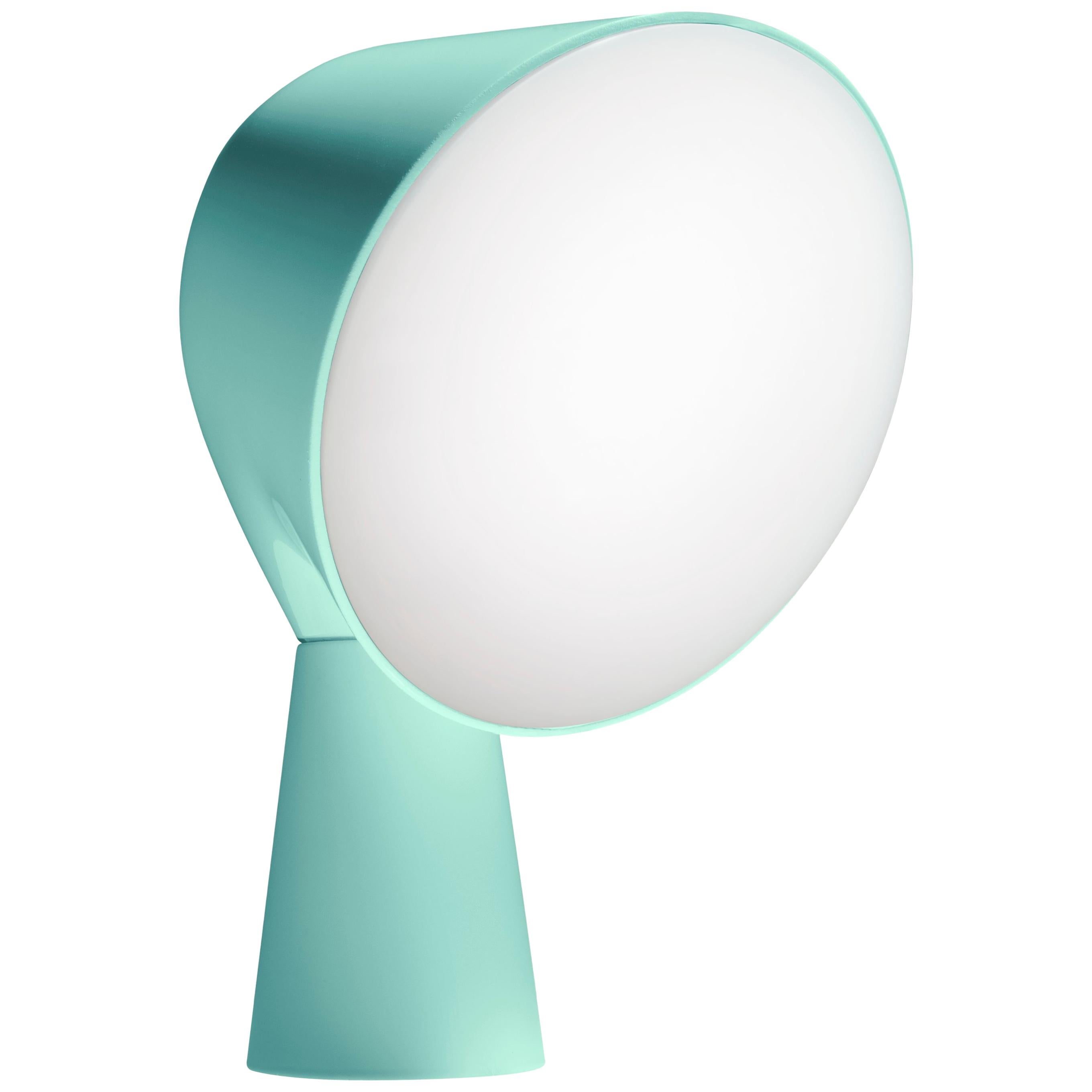 Foscarini Binic Table Lamp in Aquamarine by Ionna Vautrin