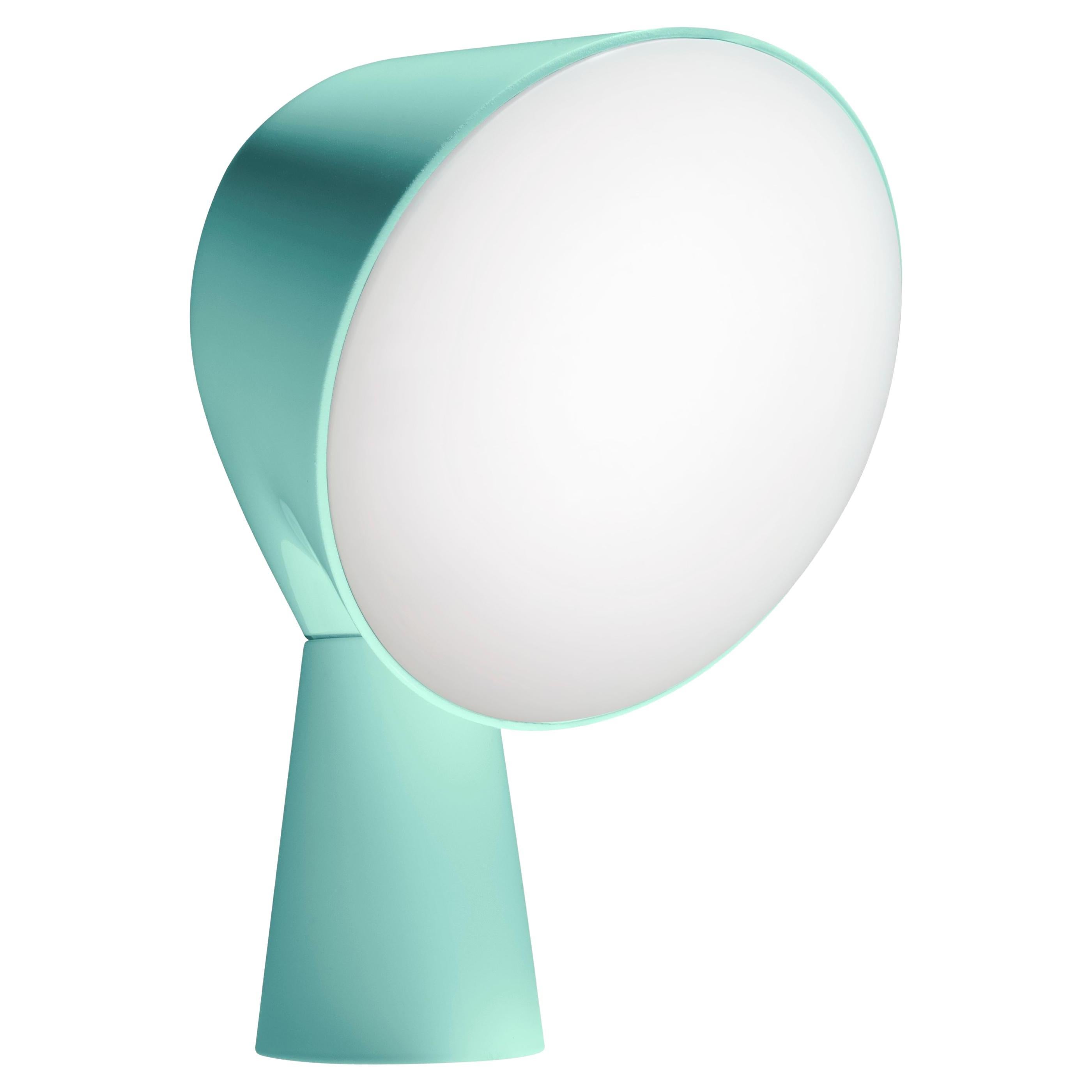 Foscarini Binic Table Lamp in Aquamarine by Ionna Vautrin