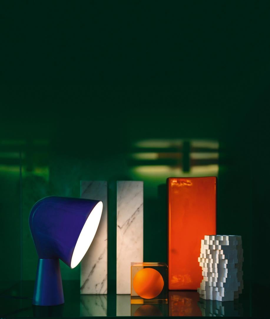 XXIe siècle et contemporain Lampe de bureau Foscarini Binic en aigue-marine par Ionna Vautrin en vente