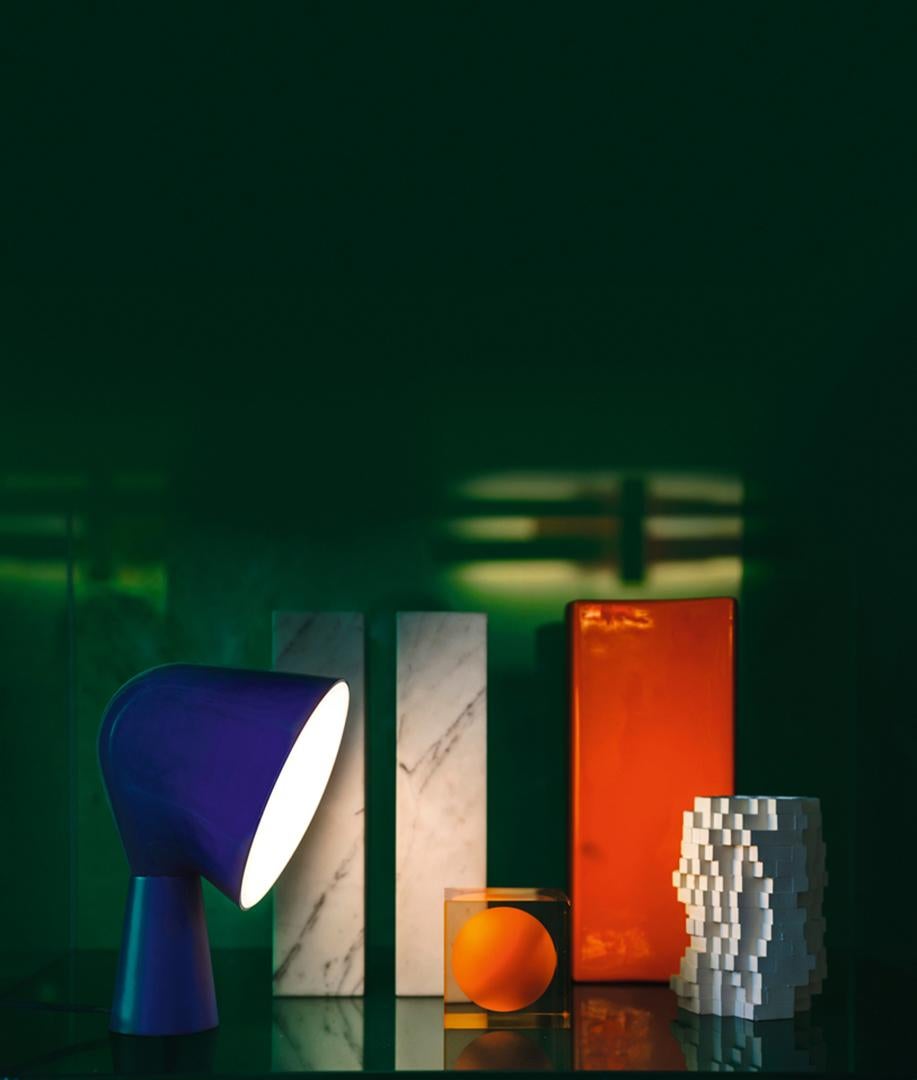Lampada da tavolo Foscarini Binic in blu di Lonna Vautrin In condizioni Nuovo in vendita a Brooklyn, NY
