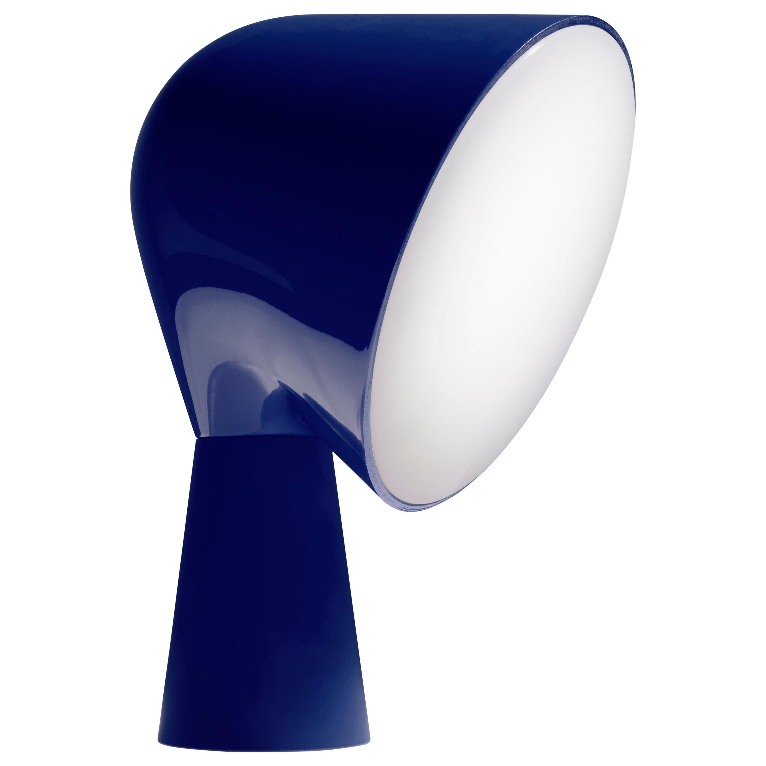 Foscarini Binic Table Lamp in Blue by Lonna Vautrin