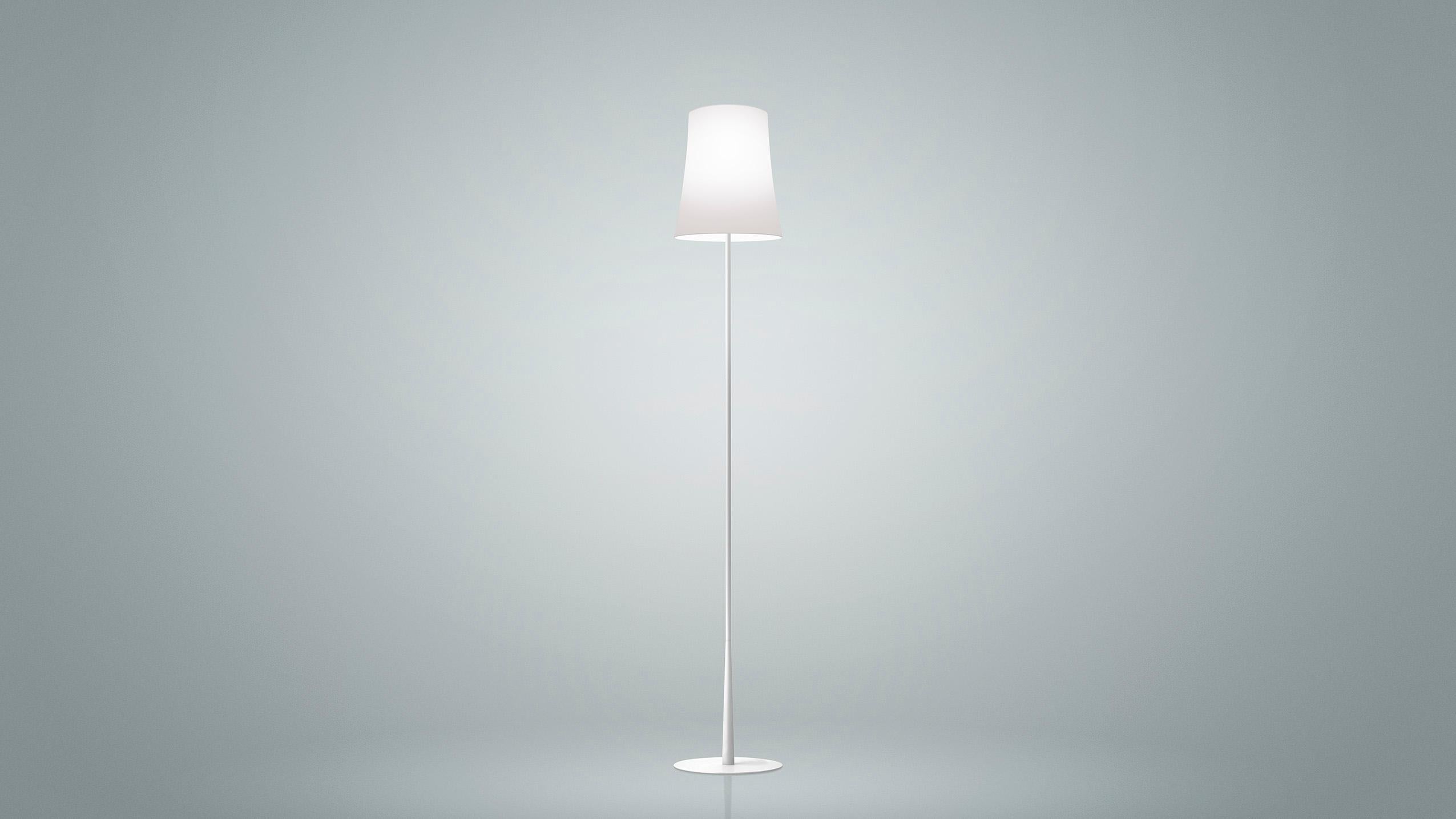 Foscarini Birdie Easy Floor Lamp in Red Brick by Ludovica & Roberto Palomba In New Condition For Sale In Brooklyn, NY