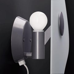 Lampe murale Foscarini Bit 4 en vert de Ferruccio Laviani