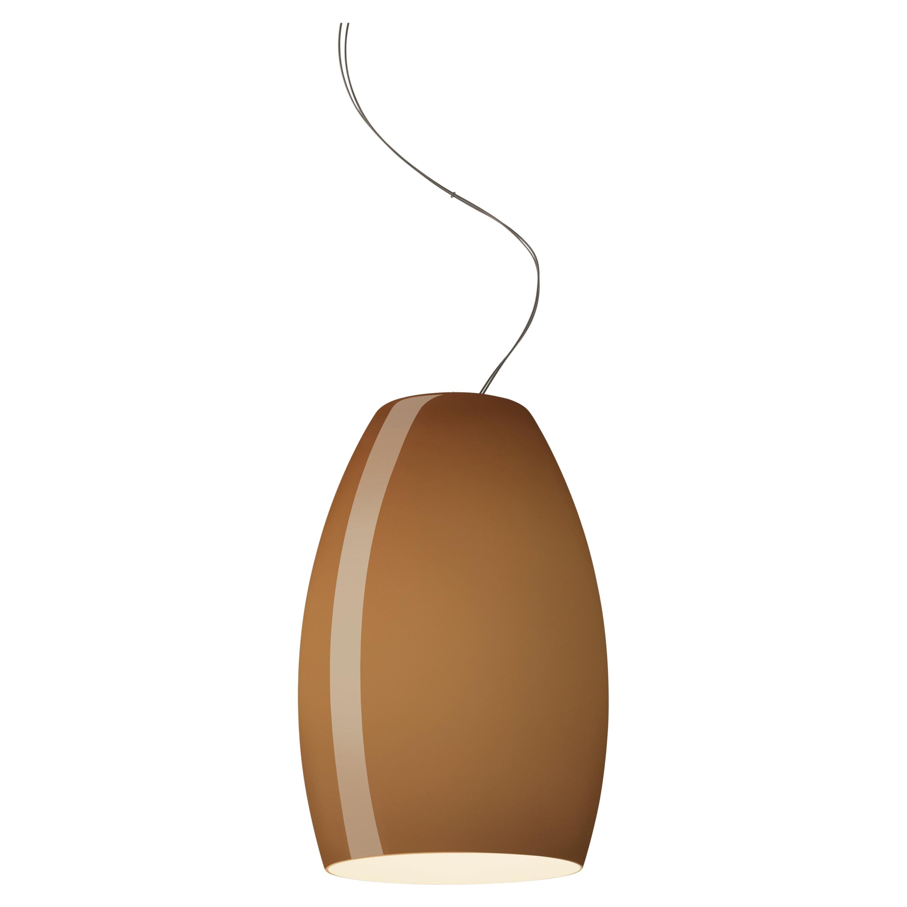 Foscarini Buds 1 LED Lampada a Sospensione in Marrone di Rodolfo Dordoni in vendita