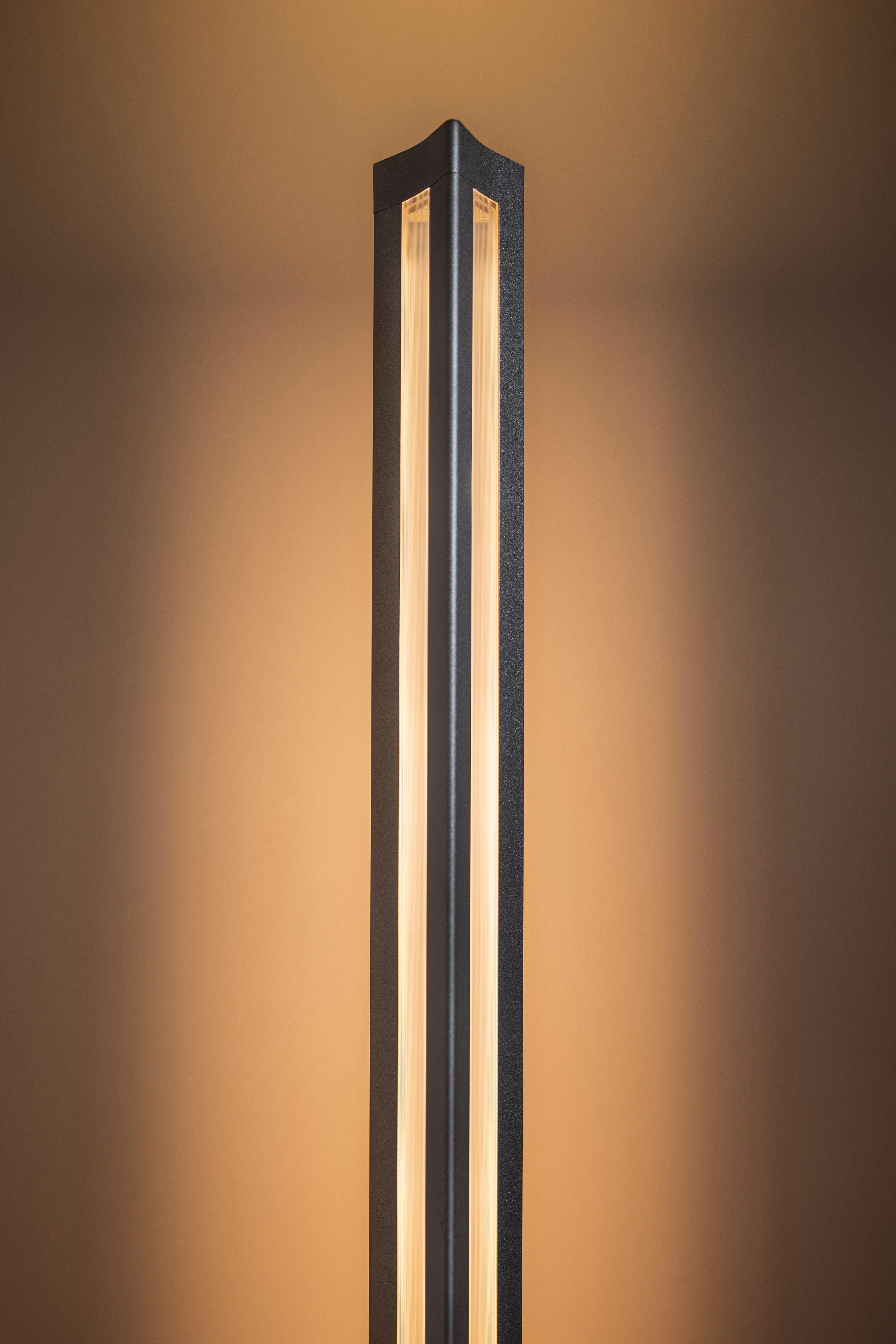 Contemporary Foscarini Chiaroscura Floor Lamp Dark Grey by Alberto + Francesco Meda For Sale