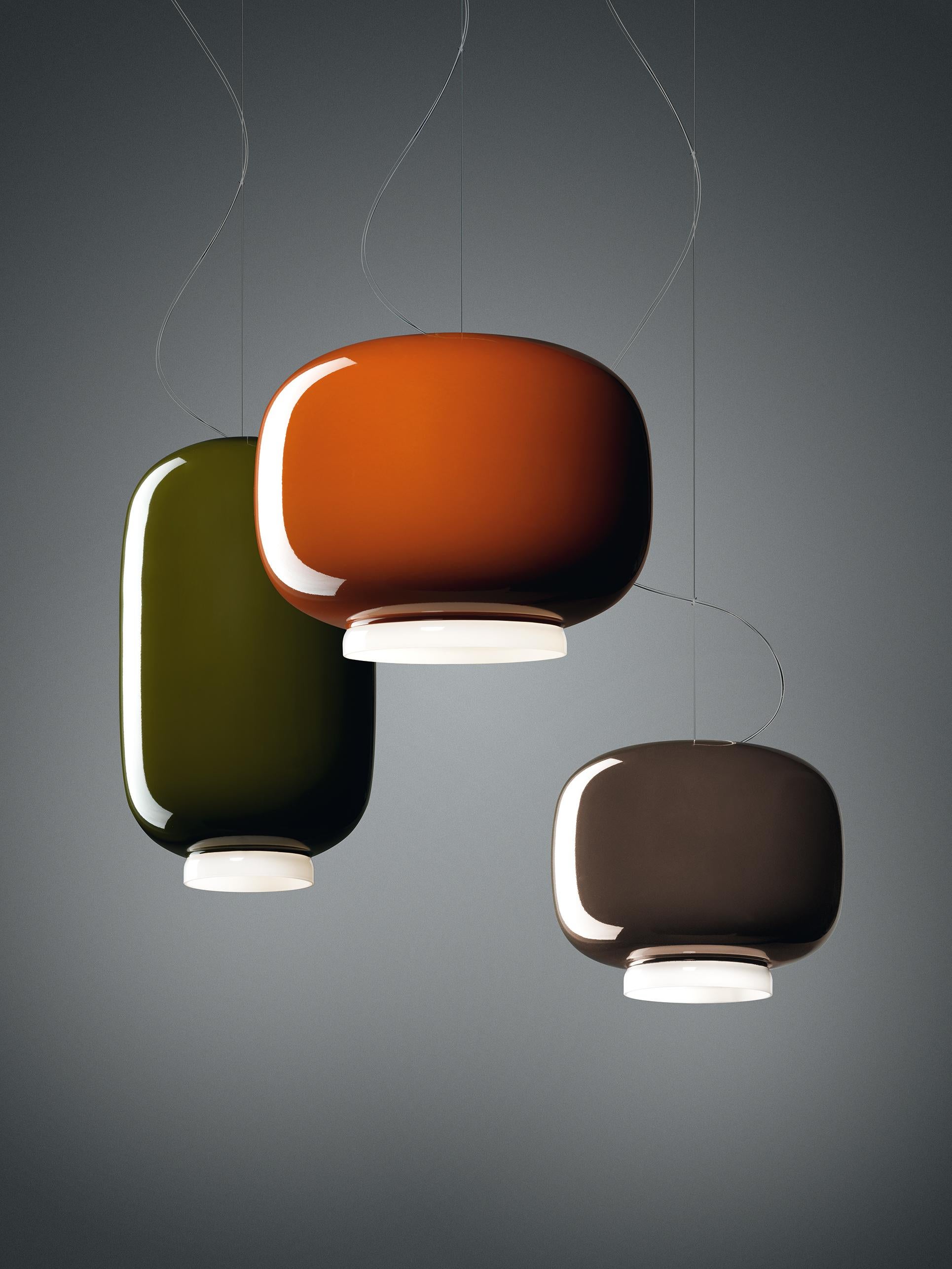 Moderno Foscarini Chouchin 3 LED Lampada a Sospensione in Grigio di Lonna Vautrin in vendita