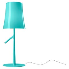 Foscarini Dimmable Birdie Small Table Lamp in Green by Ludovica Roberto Palomba