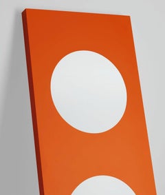 Foscarini Dolmen Floor Lamp in Orange by Ferruccio Laviani