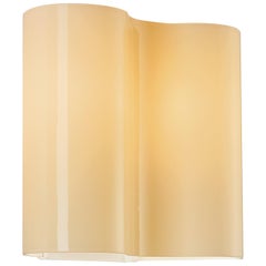 Foscarini Double Wall Lamp in Ivory by Valerio Bottin