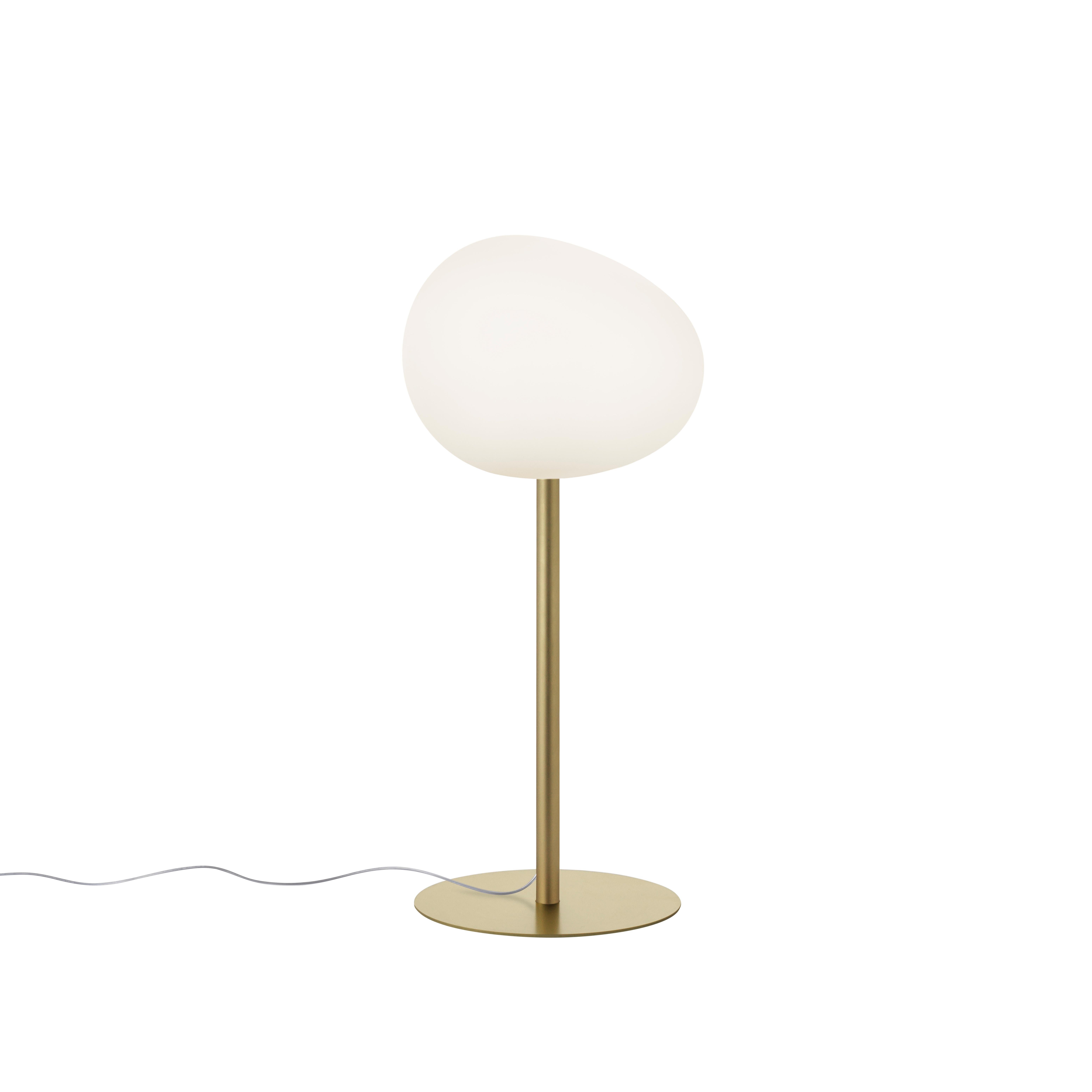 Foscarini Gregg Alta Table Lamp in White by Ludovica and Roberto Palomba In New Condition For Sale In Brooklyn, NY