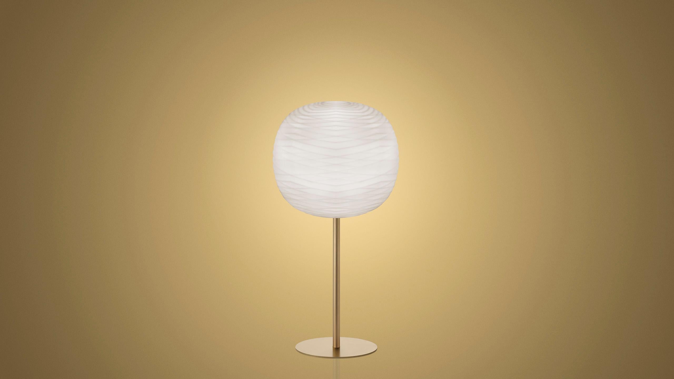 Foscarini Gregg Alta Table Lamp in White by Ludovica and Roberto Palomba For Sale 2