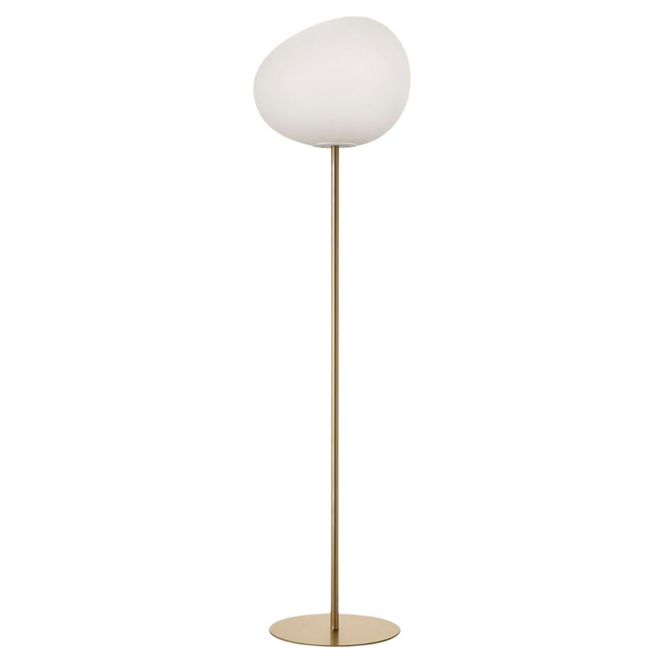 Foscarini Gregg Floor Lamp in White by Ludovica and Roberto Palomba