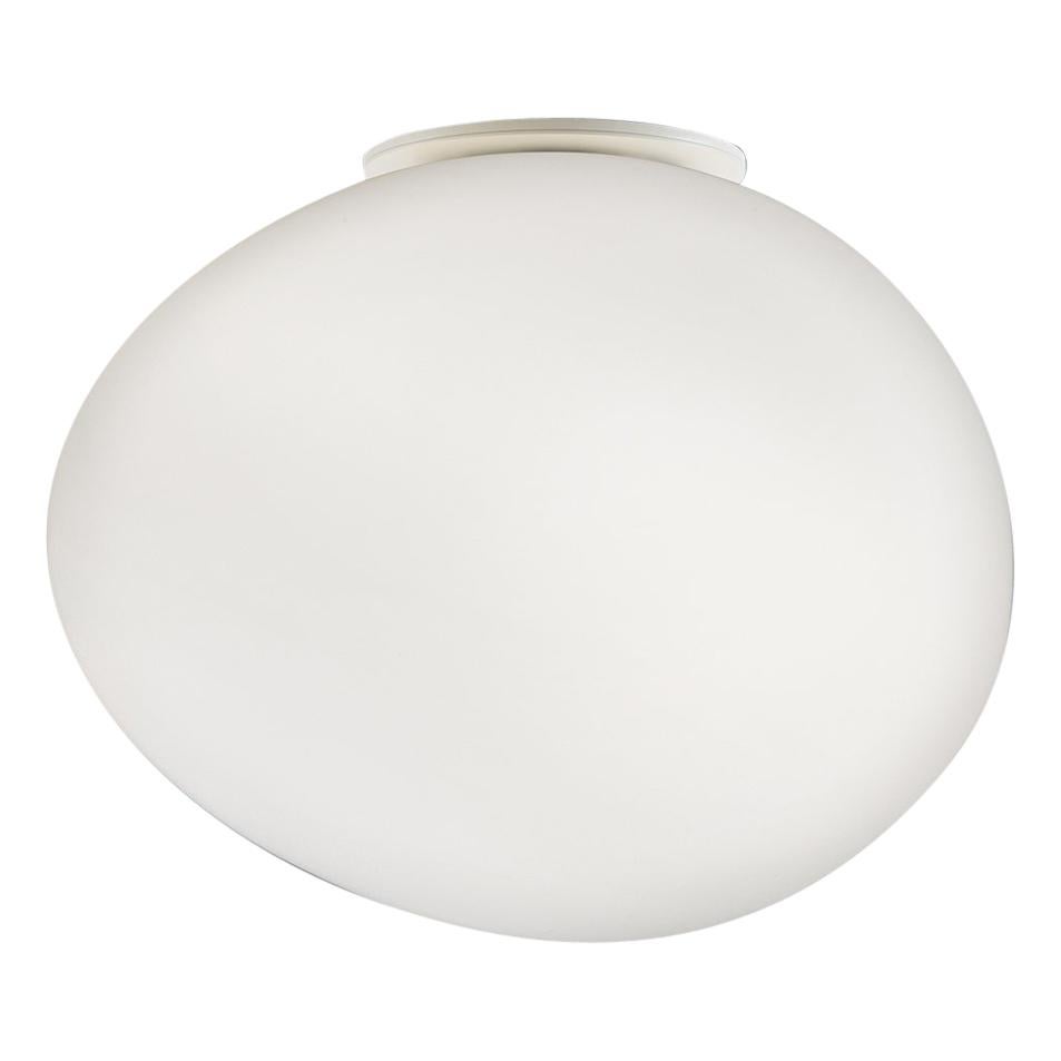 Lámpara de pared mediana Foscarini Gregg en blanco de Ludovica y Roberto Palomba