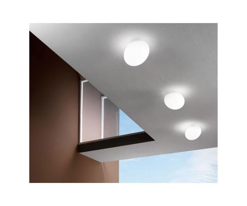 Realizzata in vetro soffiato, la lampada da soffitto Gregg ha una forma morbida, amichevole e dinamica, che ricorda quella dei ciottoli levigati dall'acqua. Gregg diffonde una luce morbida e calda nell'ambiente circostante.

Materiale: Vetro