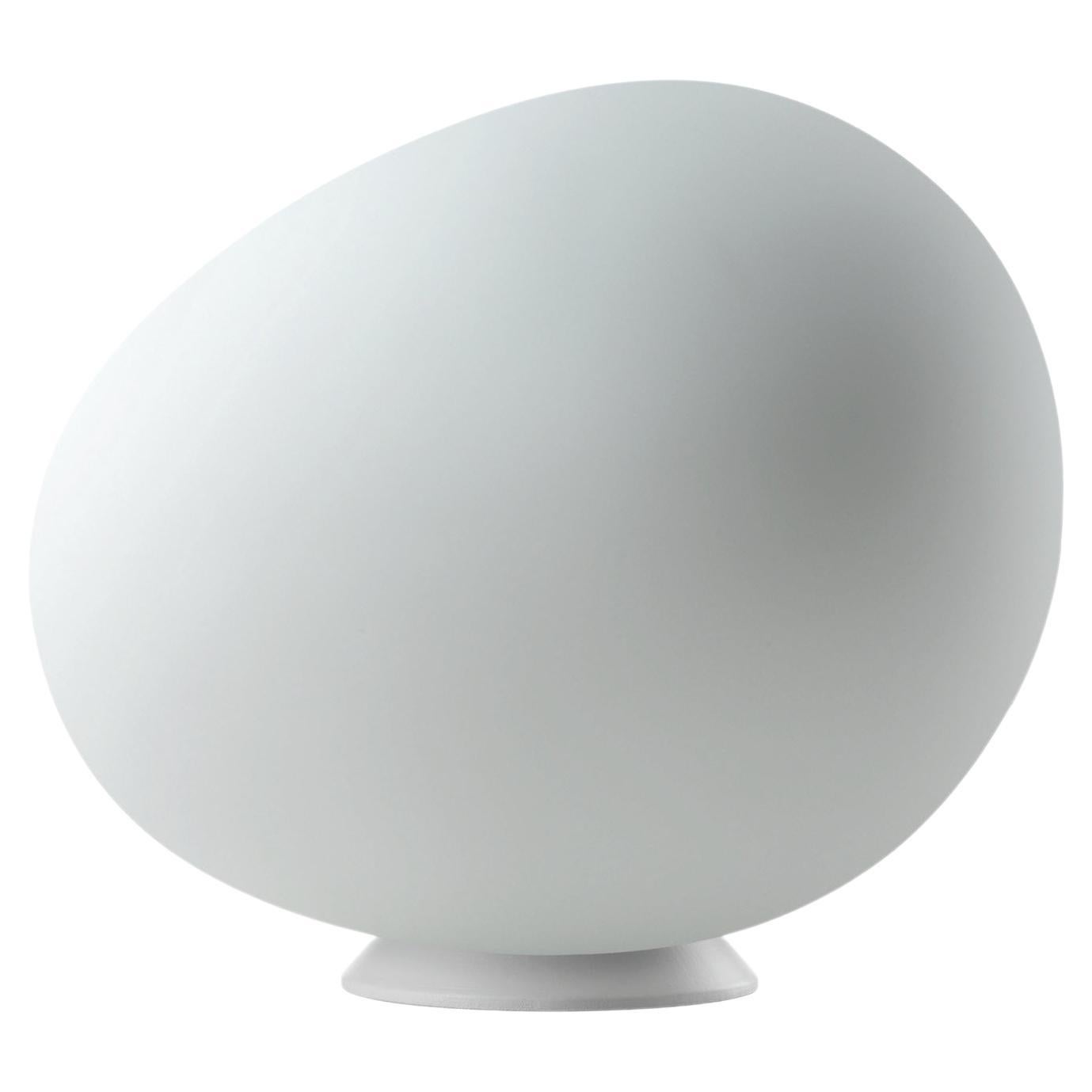 Foscarini Gregg Piccola Table Lamp in White by Ludovica and Roberto Palomba For Sale