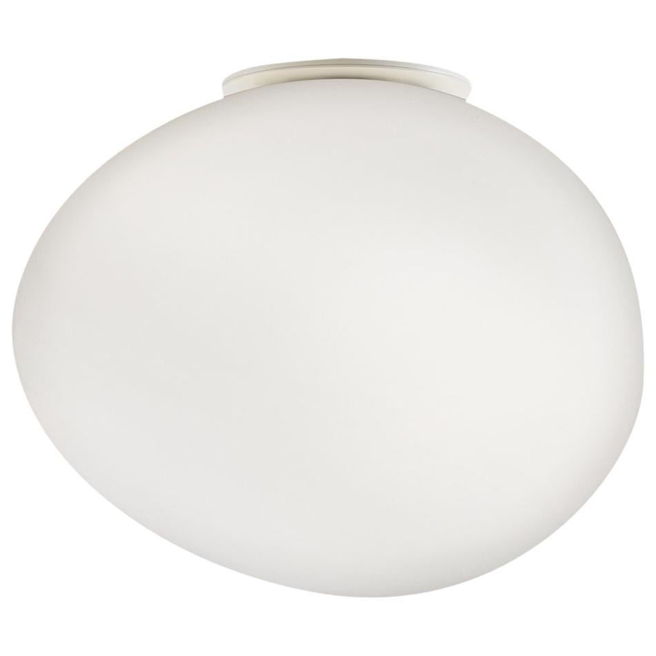 Foscarini Gregg Small Wall Lamp in White by Ludovica and Roberto Palomba For Sale