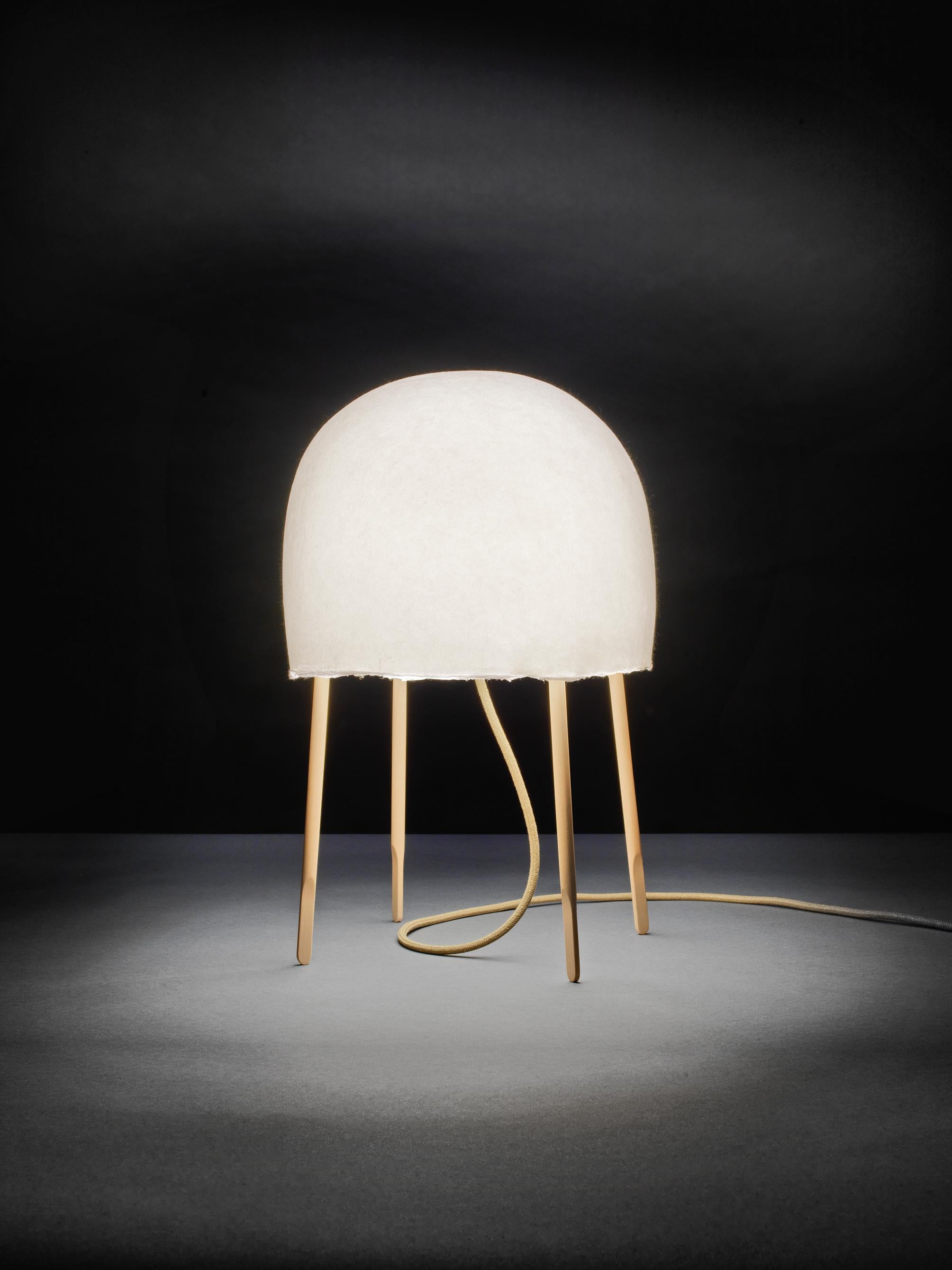 Foscarini Kurage Table Lamp in White by Nendo and Luca Nichetto In New Condition For Sale In Brooklyn, NY