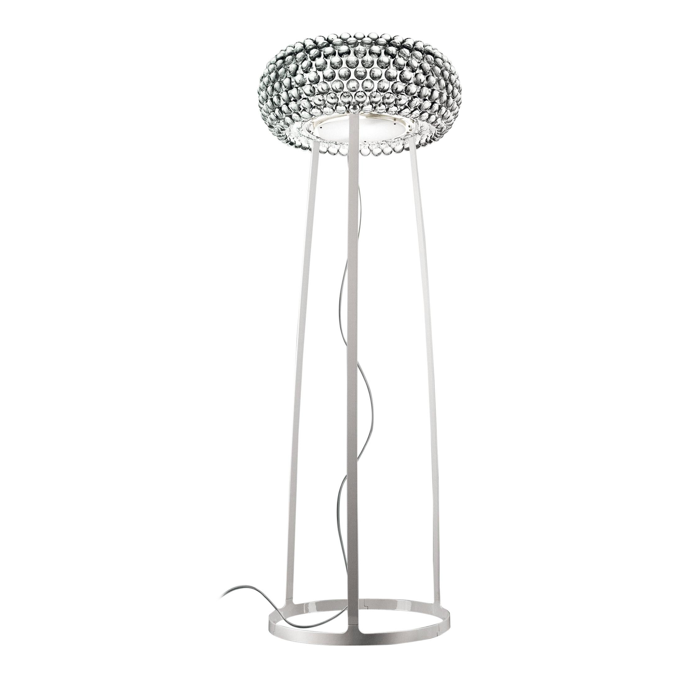 En vente : Clear (Transparente) Grand lampadaire Foscarini Caboche de Patricia Urquiola & Eliana Gerotto
