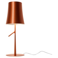 Foscarini Große dimmbare Birdie Tischleuchte in Kupfer, Ludovica & Roberto Palomba