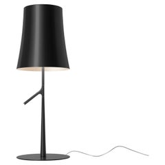 Foscarini Large Dimmable Birdie Table Lamp in Graphite Ludovica Roberto Palomba