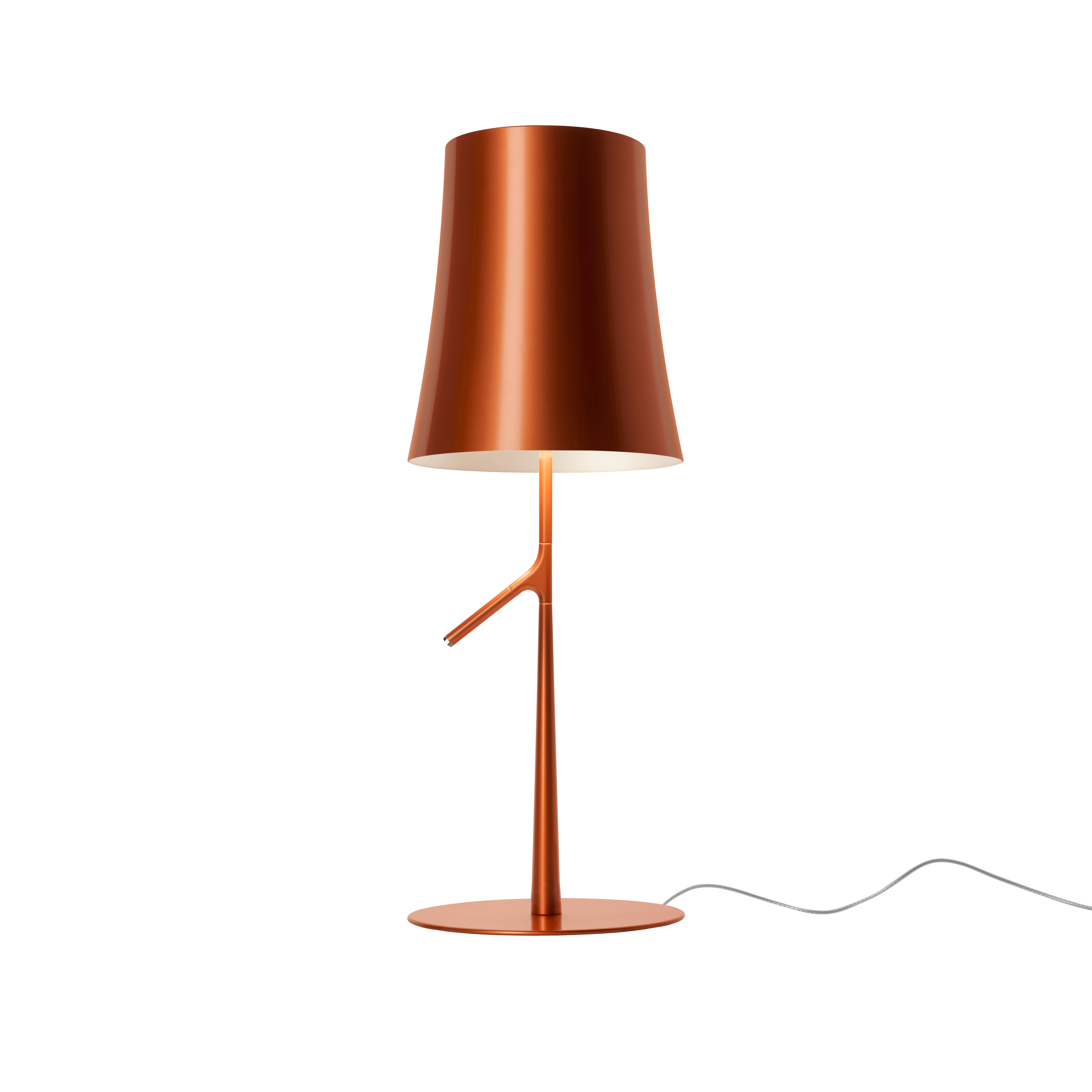 Foscarini Large Dimmable Birdie Table Lamp in Copper, Ludovica & Roberto Palomba For Sale
