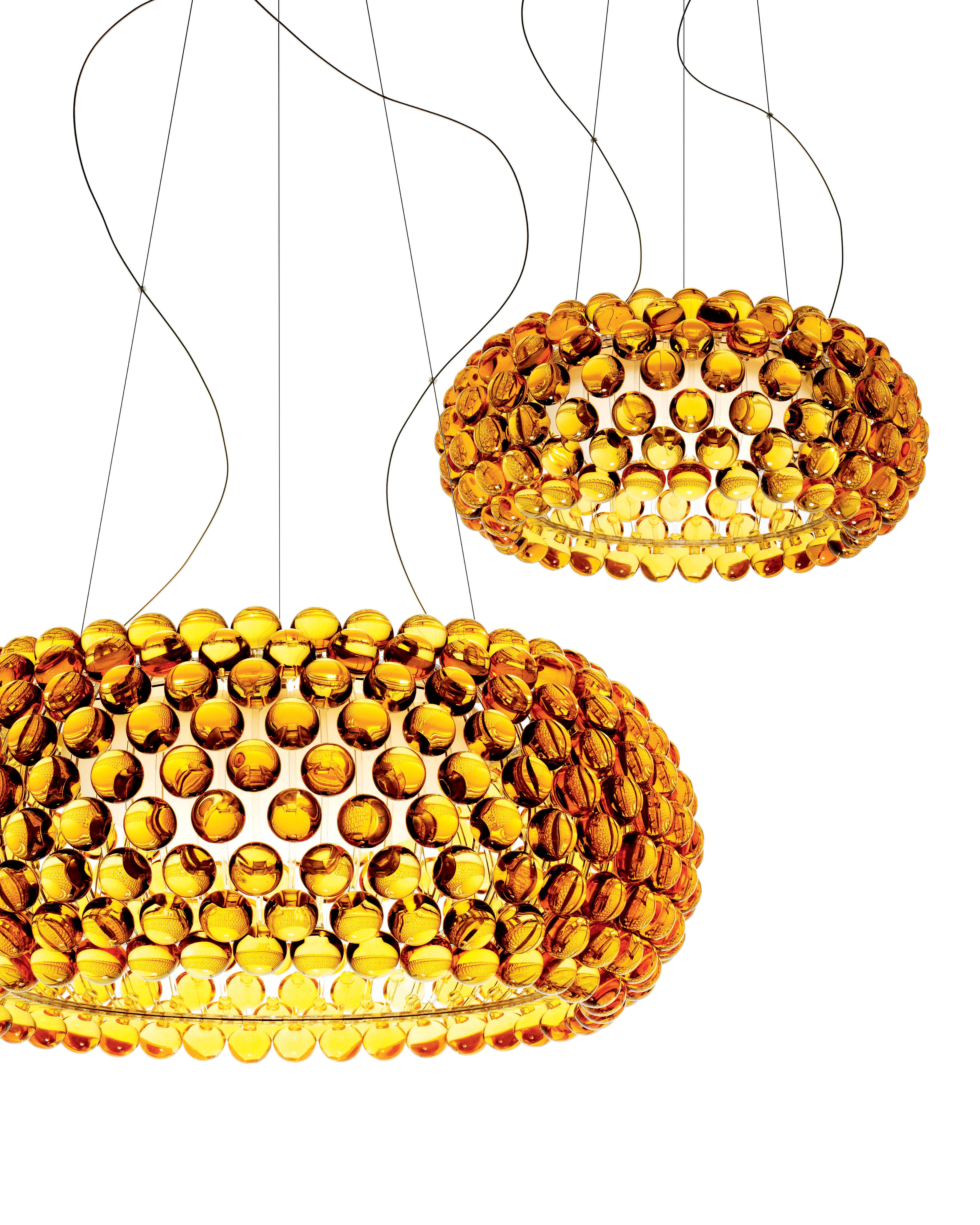 Modern Foscarini Large LED Caboche Pendant by Patricia Urquiola & Eliana Gerotto