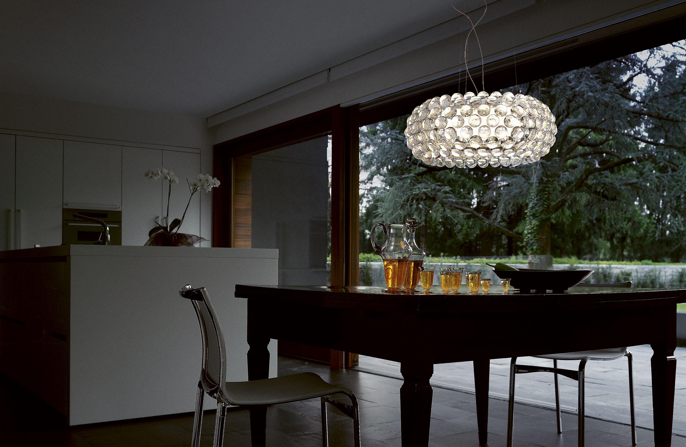 Italian Foscarini Large LED Caboche Pendant by Patricia Urquiola & Eliana Gerotto