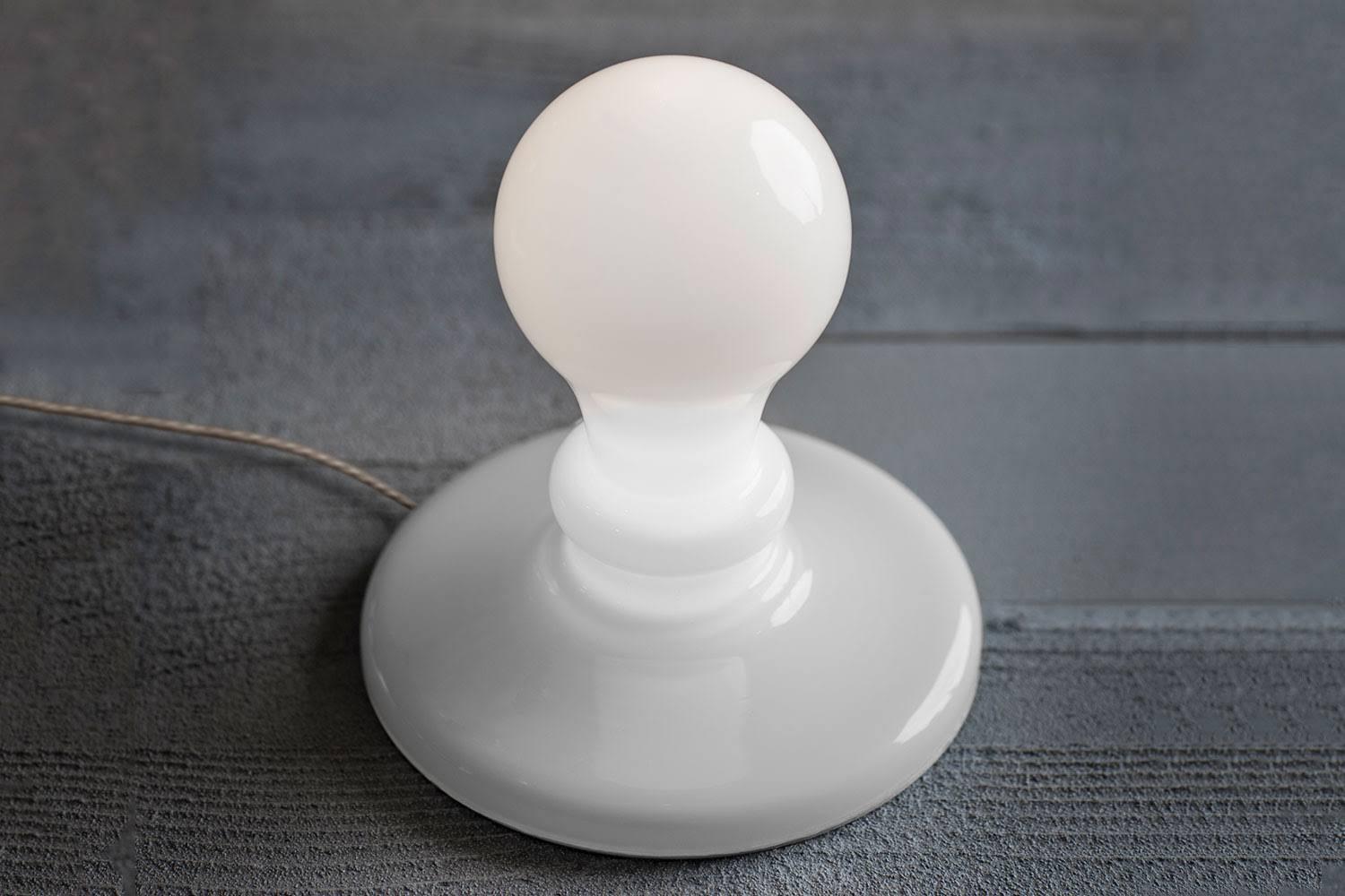 Foscarini White Light - LED table lamp in glass 