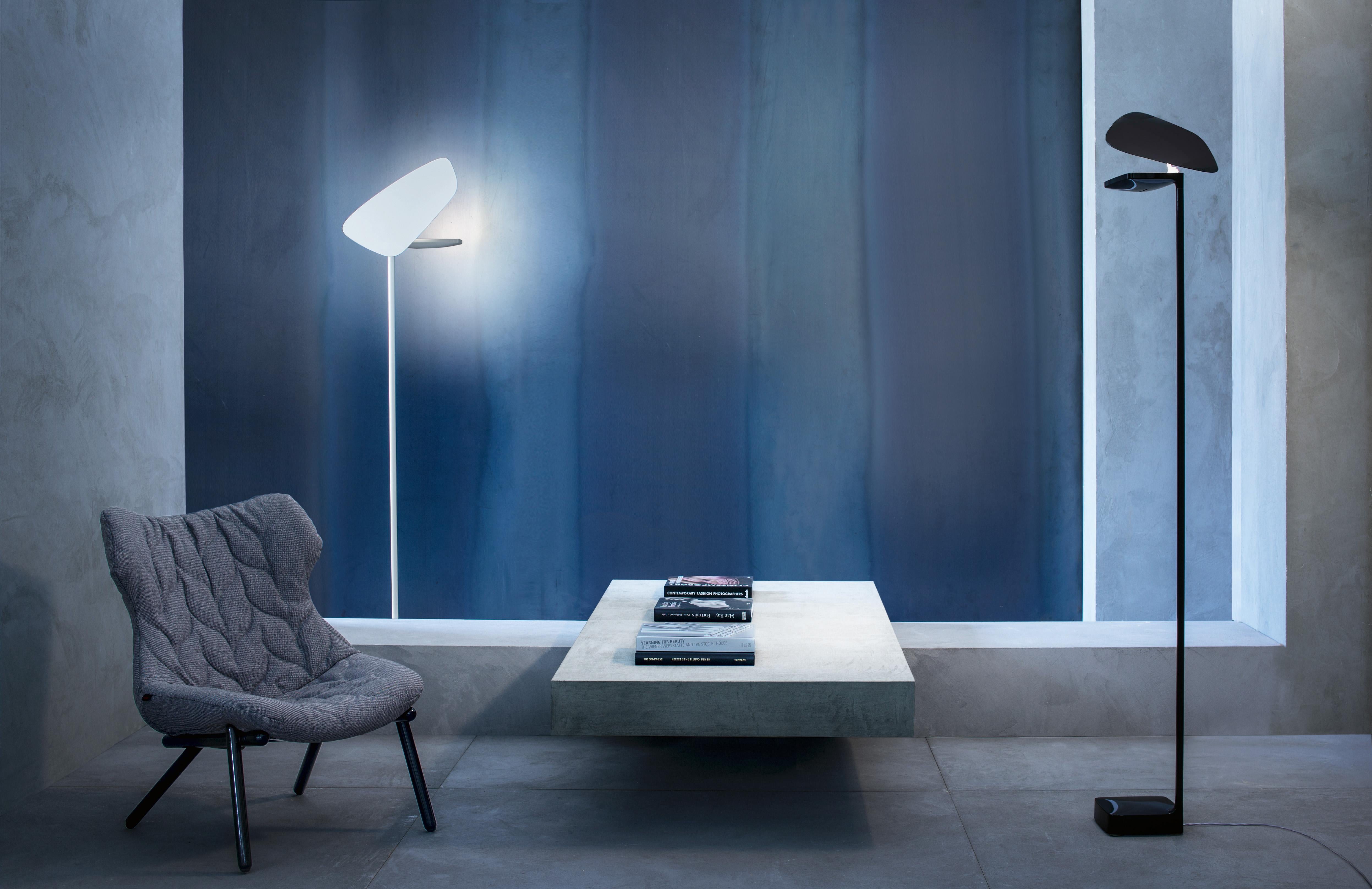 Moderne Lampadaire Foscarini Lightwing noir par Jean Marie Massaud