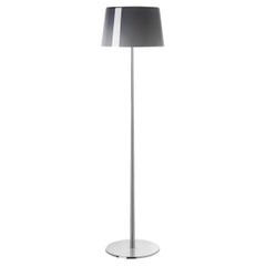 Foscarini Lumiere Extra Large Floor Lamp in Grey & Aluminum by Rodolfo Dordoni