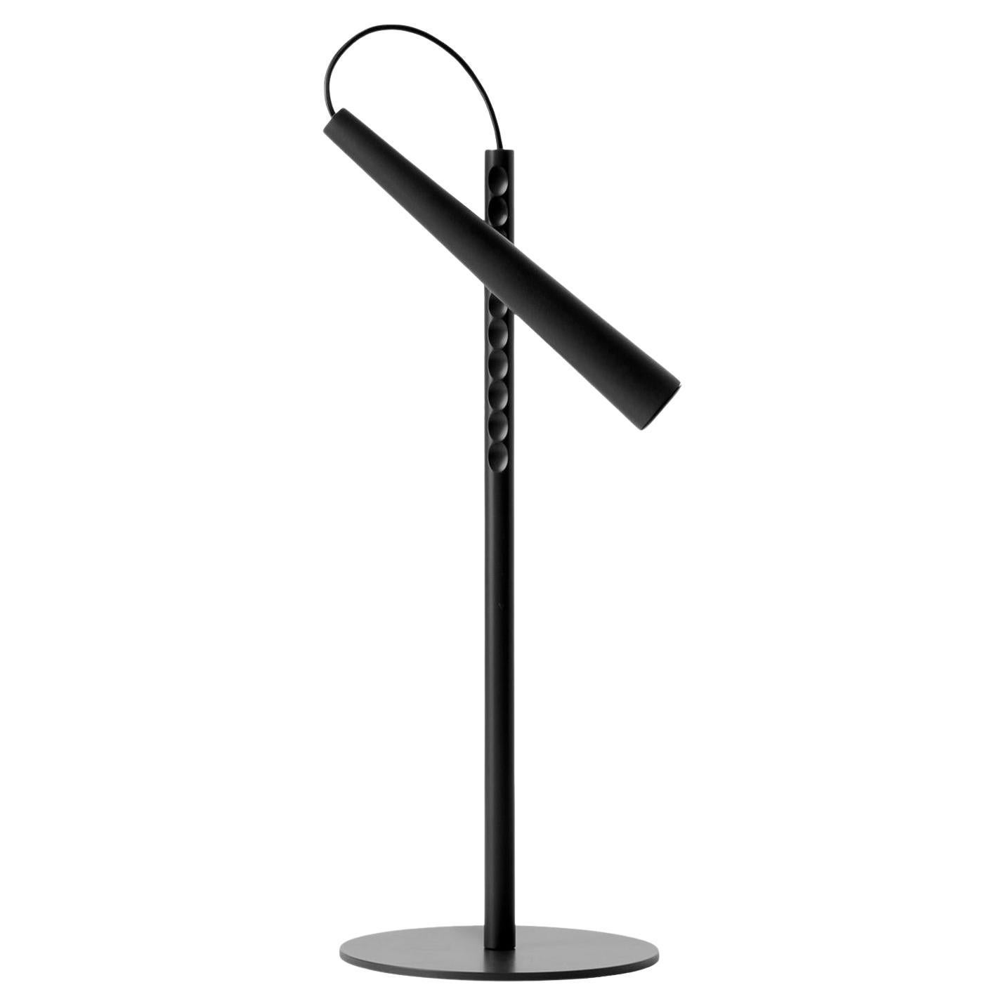 Foscarini Magneto LED Table Lamp in Black by Giulio Iacchetti For Sale