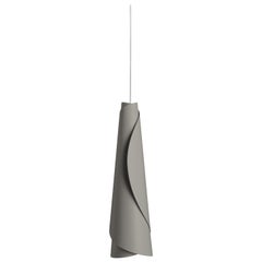 Lampe à suspension Foscarini Maki en gris par Nendo